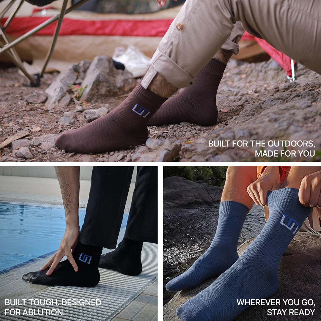 The Wudhu Socks: Year-Round Socks for Ablution