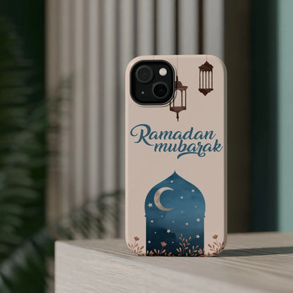 Ramadan Mubarak Design - Iphone Magnetic Tough Case book cover