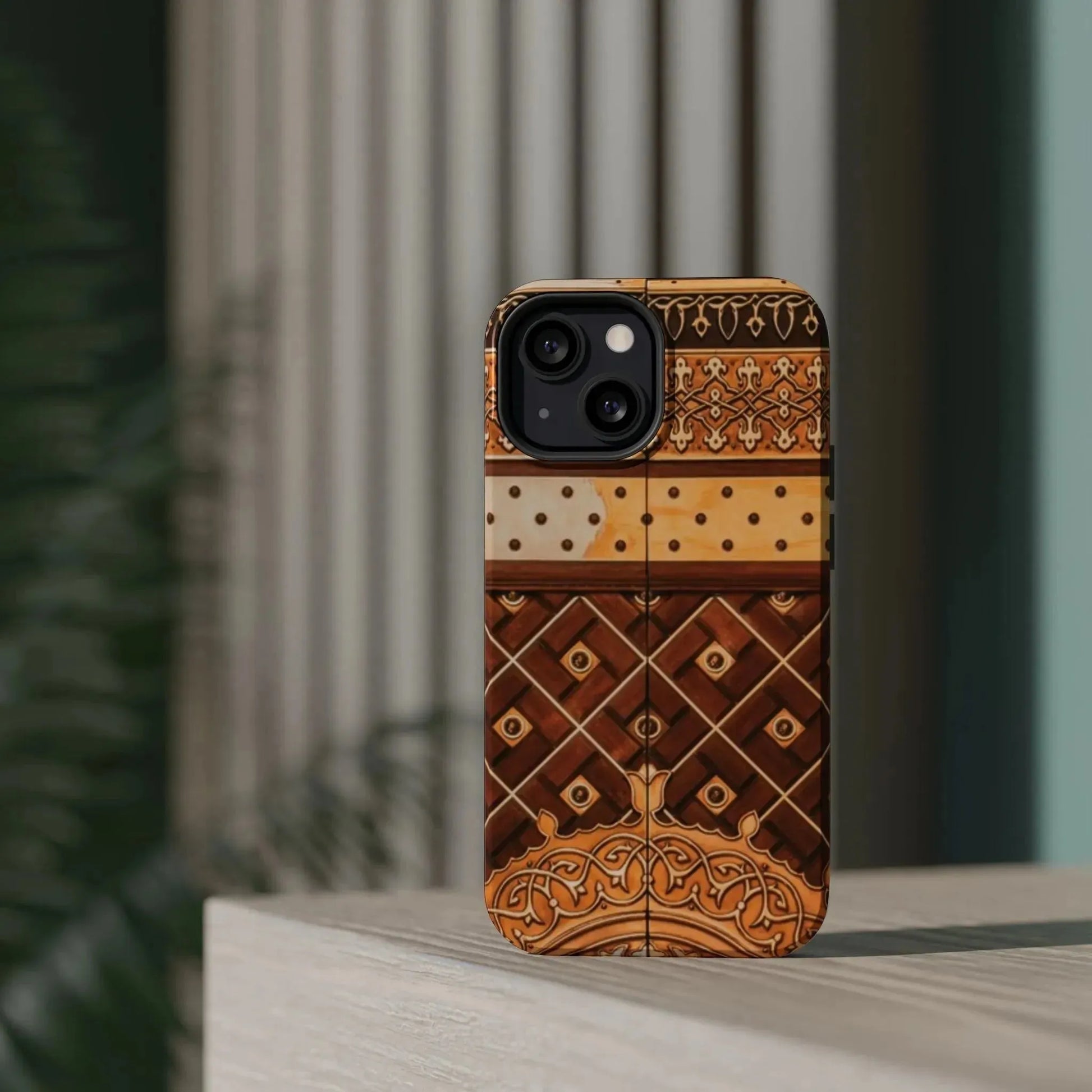 Masjid Al Nabawi Door Design Iphone Magnetic Tough Cases book cover
