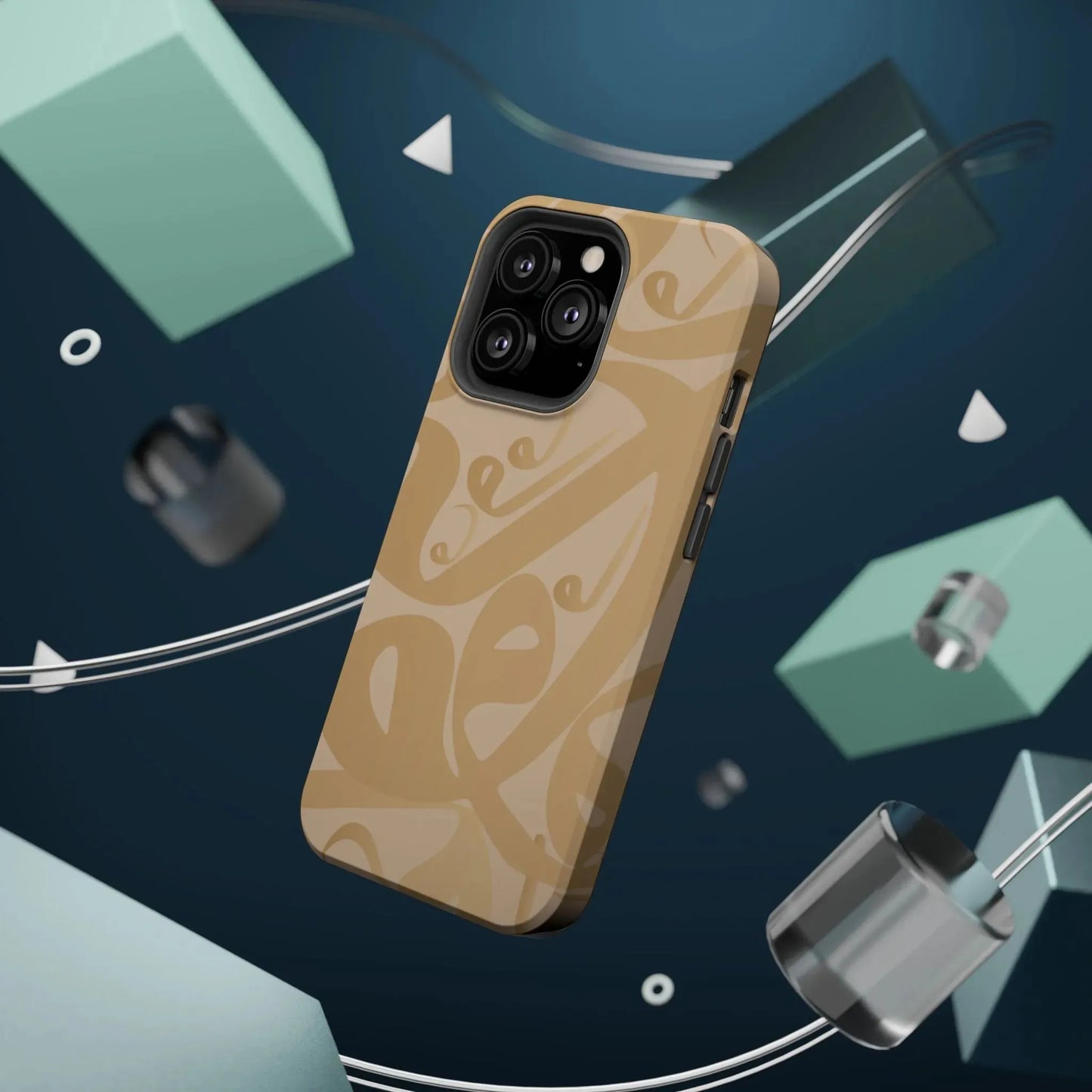Waw " Design - Iphone Magnetic Tough Case book cover