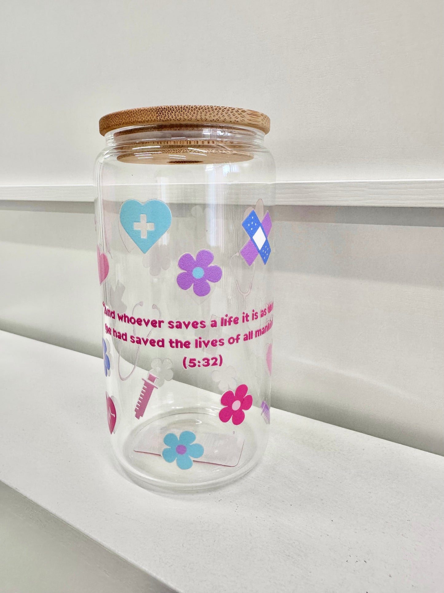 Muslim in Healthcare - Coffee Glass with Lid