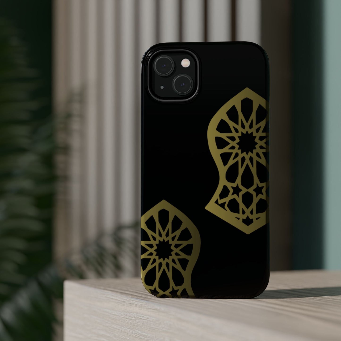 Grey and Gold Sandala Design Iphone Magnetic Tough Cases