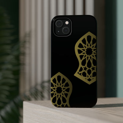 Grey and Gold Sandala Design Iphone Magnetic Tough Cases