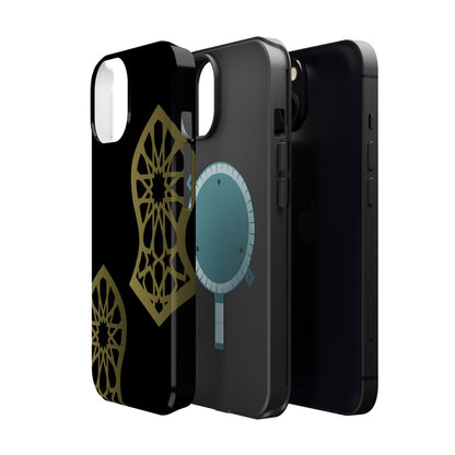 Grey and Gold Sandala Design Iphone Magnetic Tough Cases