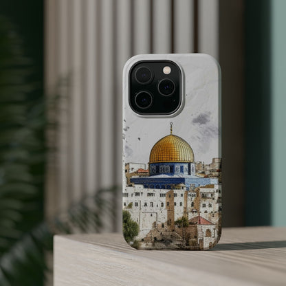 Jerusalem City  2 Design Iphone Magnetic Tough Case