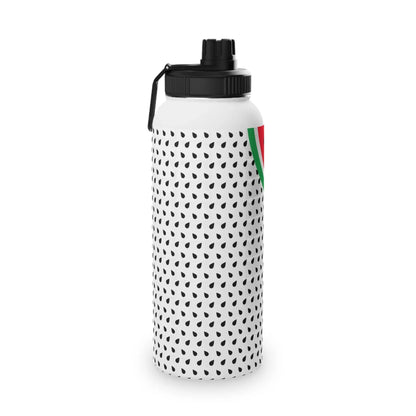 Watermelon Stylish Stainless Steel Water Bottle with Sports Lid book cover