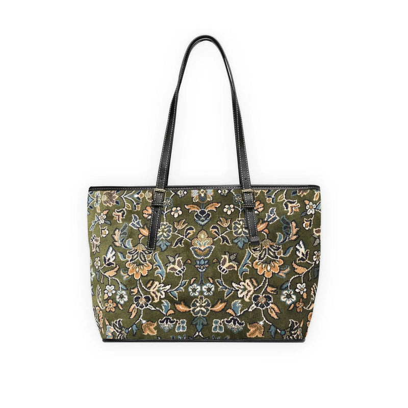 Rawdah Carpet Pattern Leather Shoulder Bag book cover