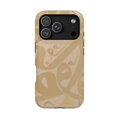Waw " Design - Iphone Magnetic Tough Case book cover