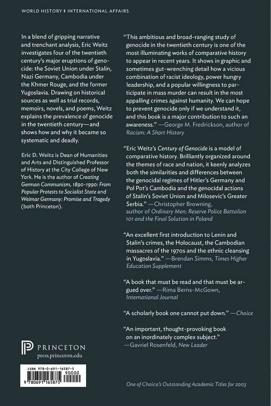 A Century of Genocide: Utopias of Race and Nation