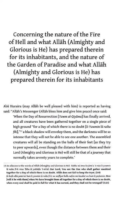 A Concise Description of Jannah & Jahannam : the Garden of Paradise and the Fire of Hell