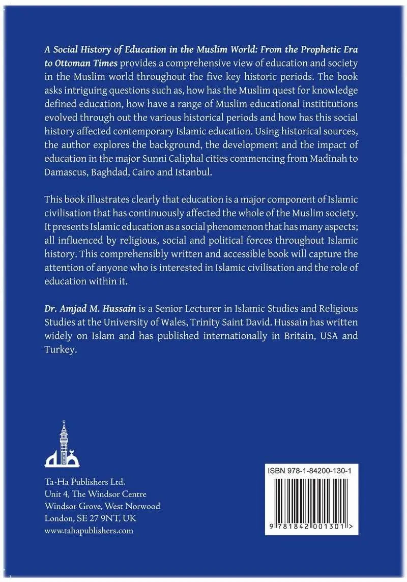 A Social History Of Education In The Muslim World