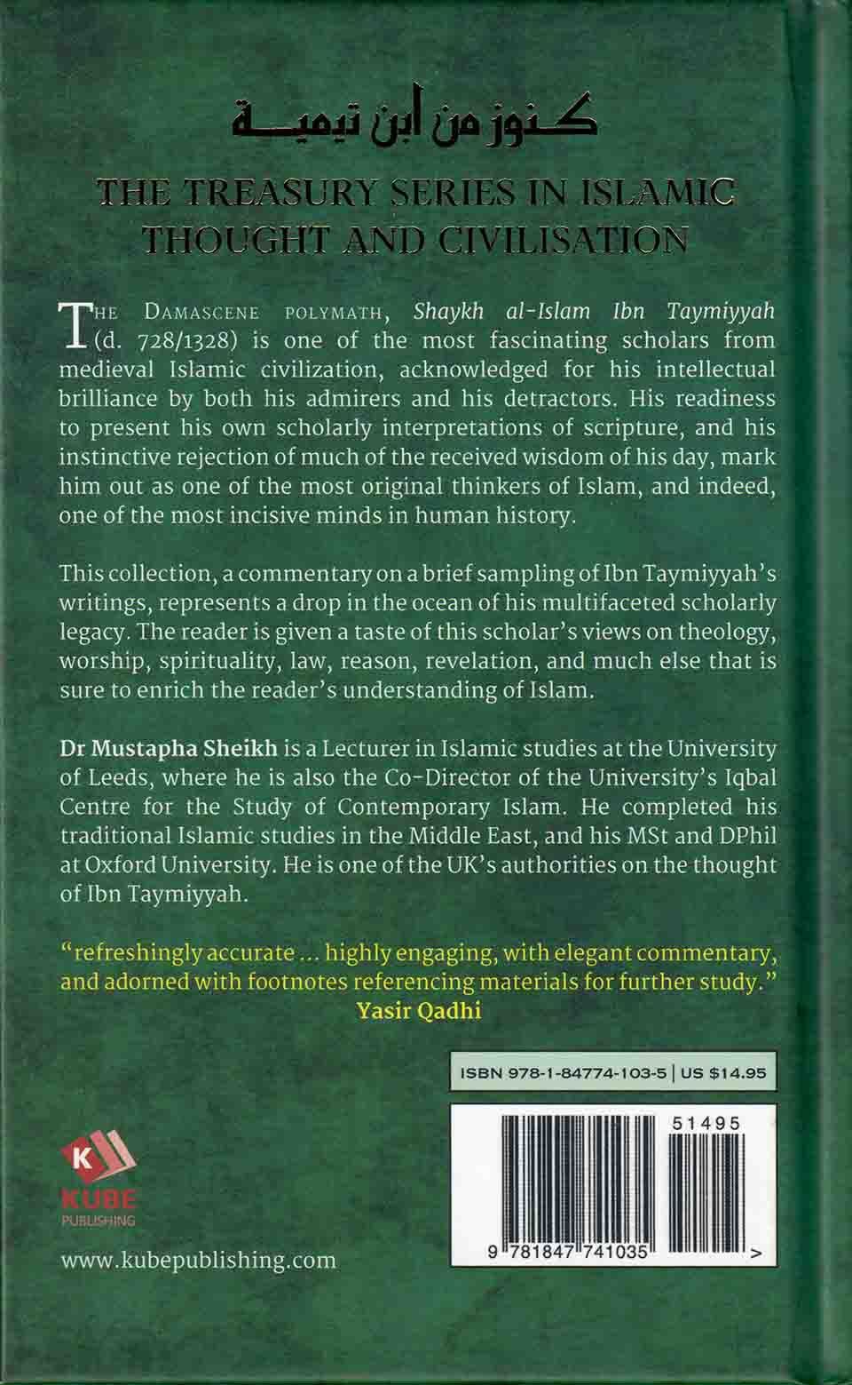 A Treasury of Ibn Taymiyyah: His Timeless Thought and Wisdom