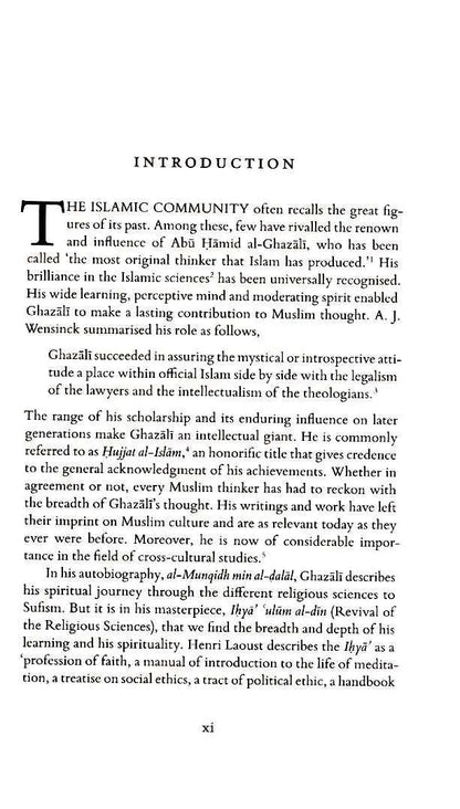 Al-Ghazali on Patience and Thankfulness Book XXXII of the Revival of the Religious Sciences (Ihya' 'Ulum al-Din)