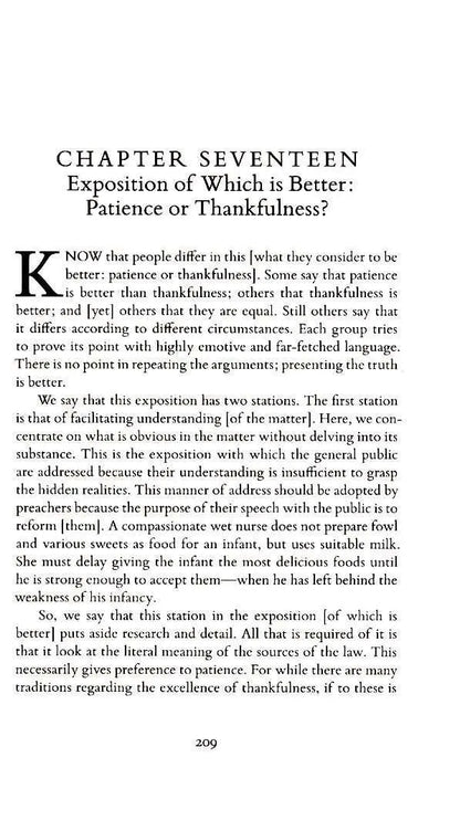 Al-Ghazali on Patience and Thankfulness Book XXXII of the Revival of the Religious Sciences (Ihya' 'Ulum al-Din)