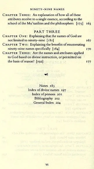 Al-Ghazali on the Ninety-nine Beautiful Names of God Islamic Texts Society