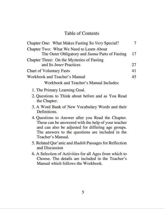Al-Ghazali: The Mysteries of Charity & Fasting For Children - Books 5 & 6: (Incl. Workbooks & Teacher’s manual)