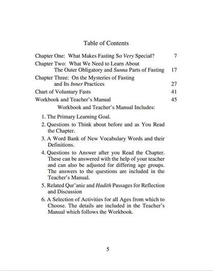 Al-Ghazali: The Mysteries of Charity & Fasting For Children - Books 5 & 6: (Incl. Workbooks & Teacher’s manual)