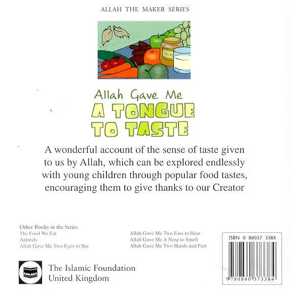 Allah Gave Me a Tongue To Taste