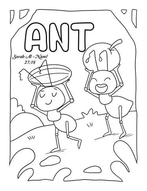 14 Animals in the Quran: Activity & Coloring Book by Halimah Bashir book cover