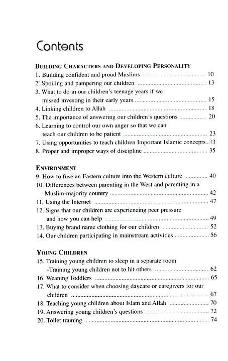Answers to Frequently Asked Questions on Parenting (Part 2) Amana Publications