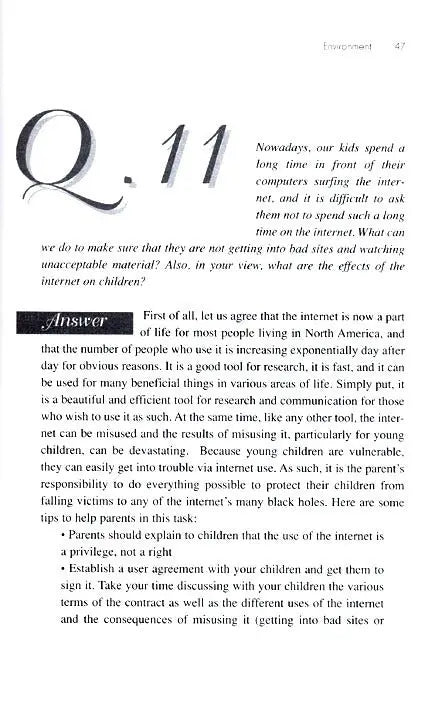 Answers to Frequently Asked Questions on Parenting (Part 2) Amana Publications