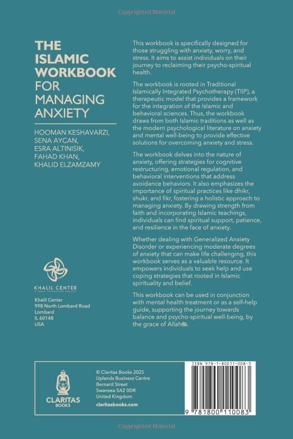 The Islamic Workbook for Managing Anxiety