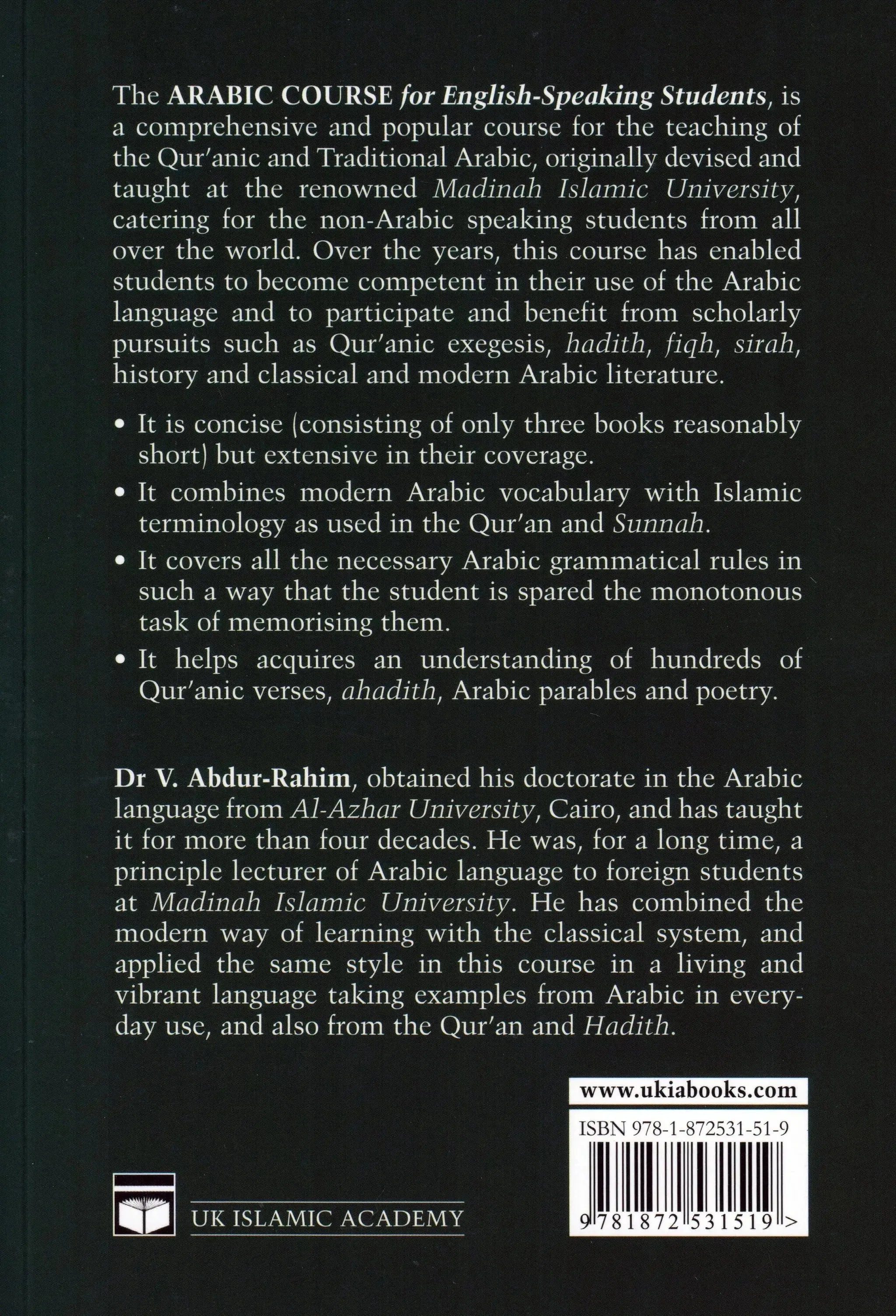 Arabic Course for English-Speaking Students: 3 Volumes Set... – Mecca Books