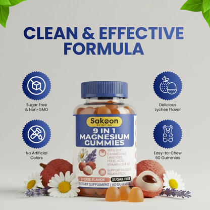 Sugar-Free Magnesium Complex Gummies