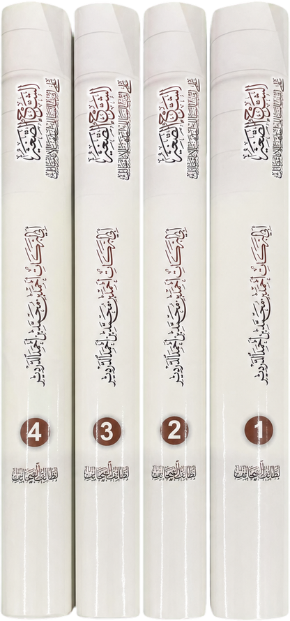al-Sharh al-Saghir ala Aqrab al-Masalik (4 Vols) — spine
