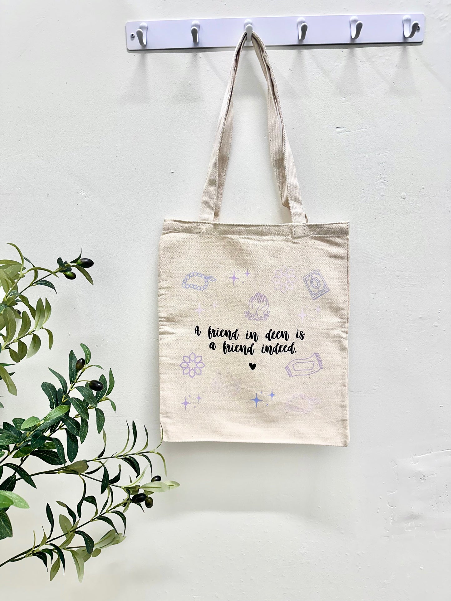 Friends in Deen - Canvas Tote