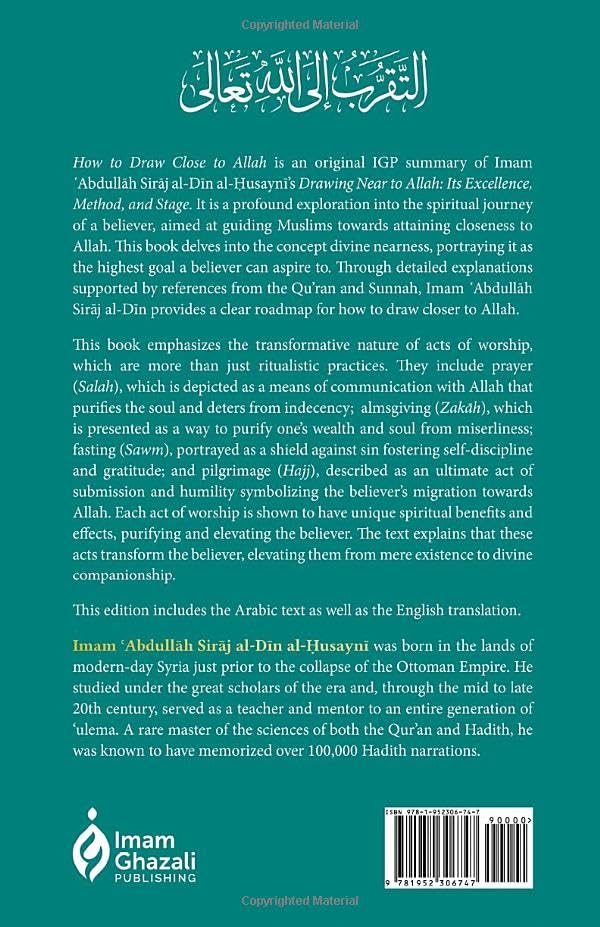 How to Draw Close to Allah: A Summary of al-Taqarrub illa Allahi Ta'ala