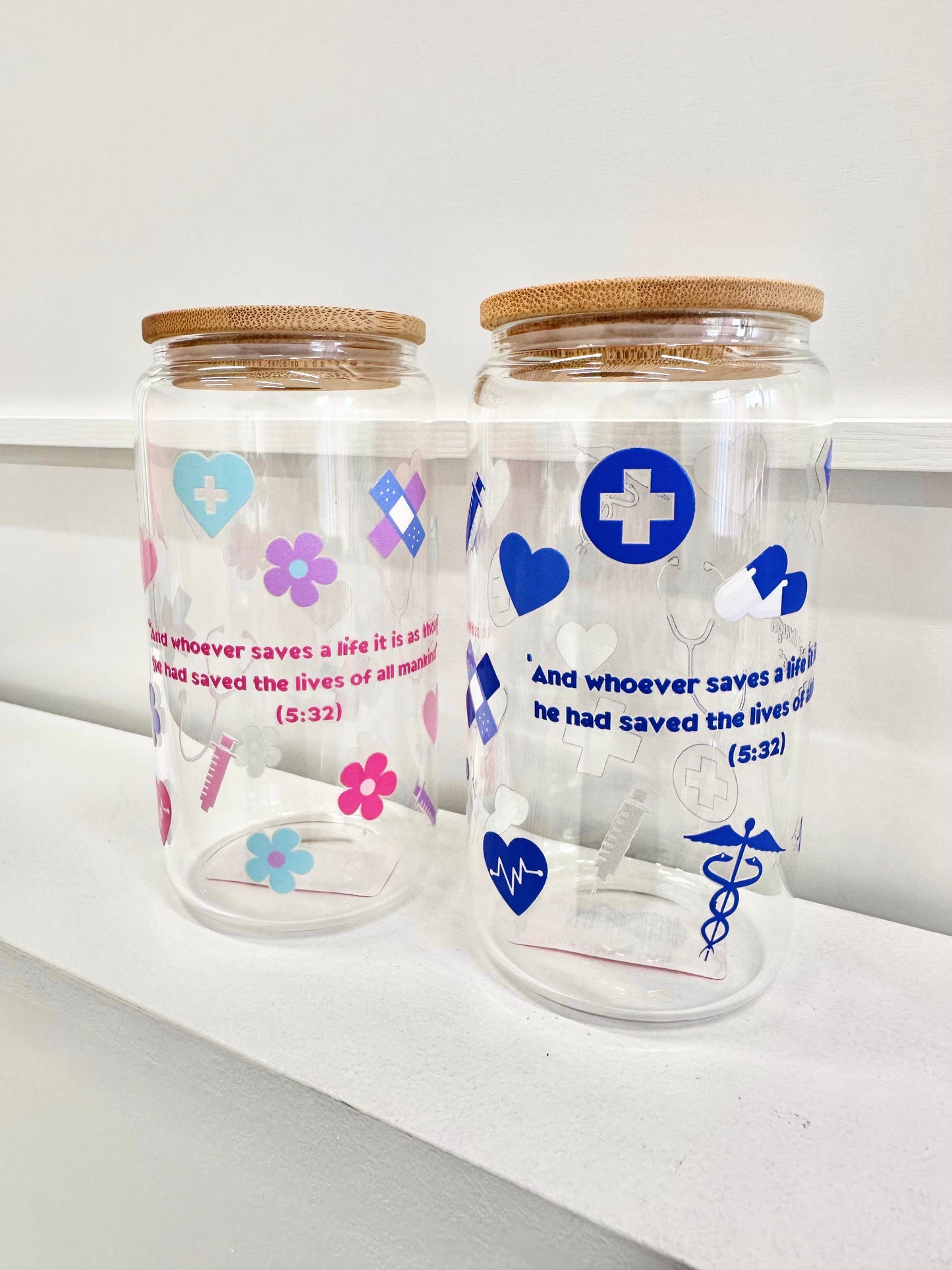 Muslim in Healthcare - Coffee Glass with Lid