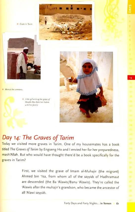 Forty Days and Forty Nights  in Yemen: A Journey to Tarim, the City of Light Taha Publishers