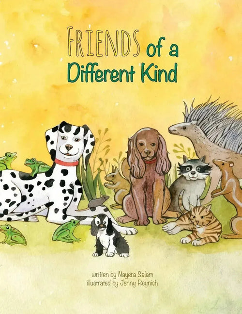 Friends of a Different Kind by Nayera Salam book cover