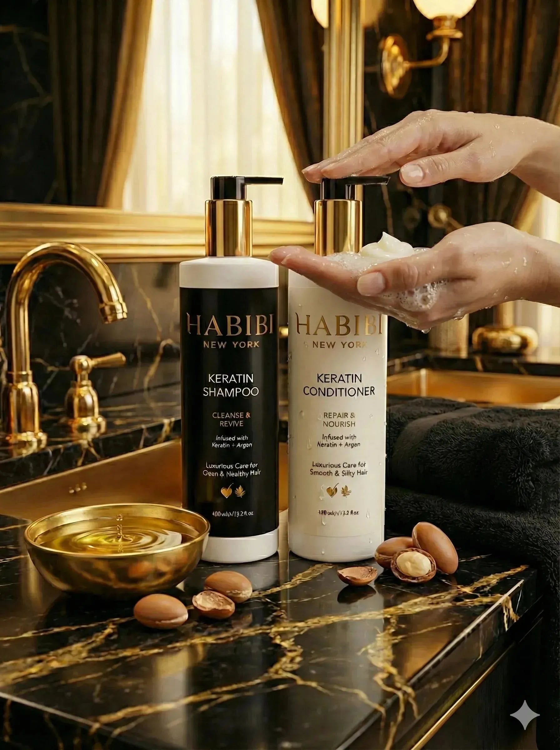 Keratin Hair Ritual Set - Shampoo + Conditioner book cover