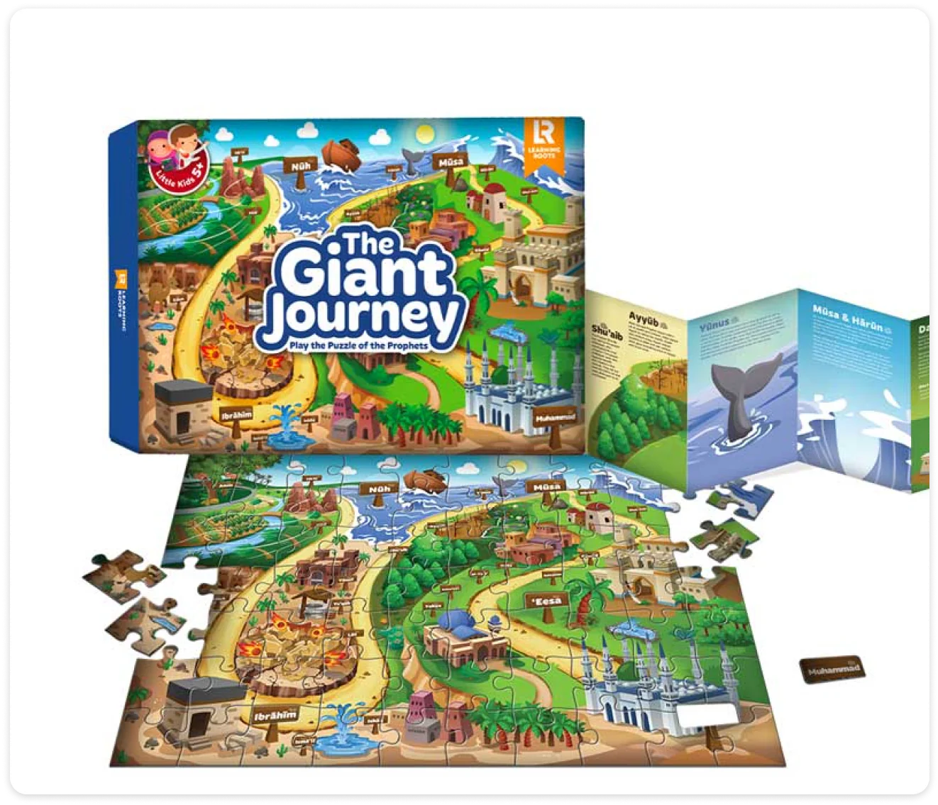 The Giant Journey: Play The Puzzle of The Prophets (Floor Puzzle)