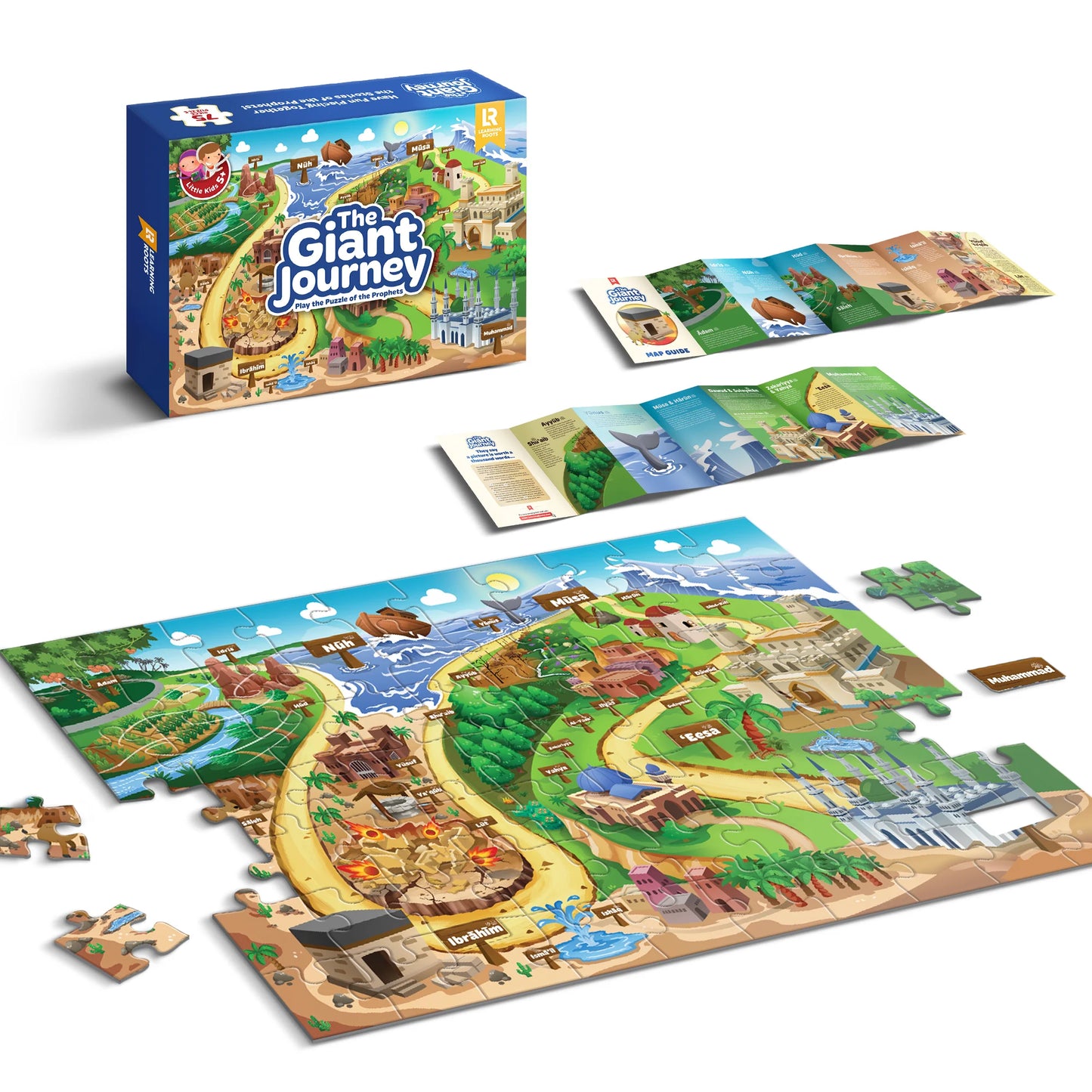 The Giant Journey: Play The Puzzle of The Prophets (Floor Puzzle)