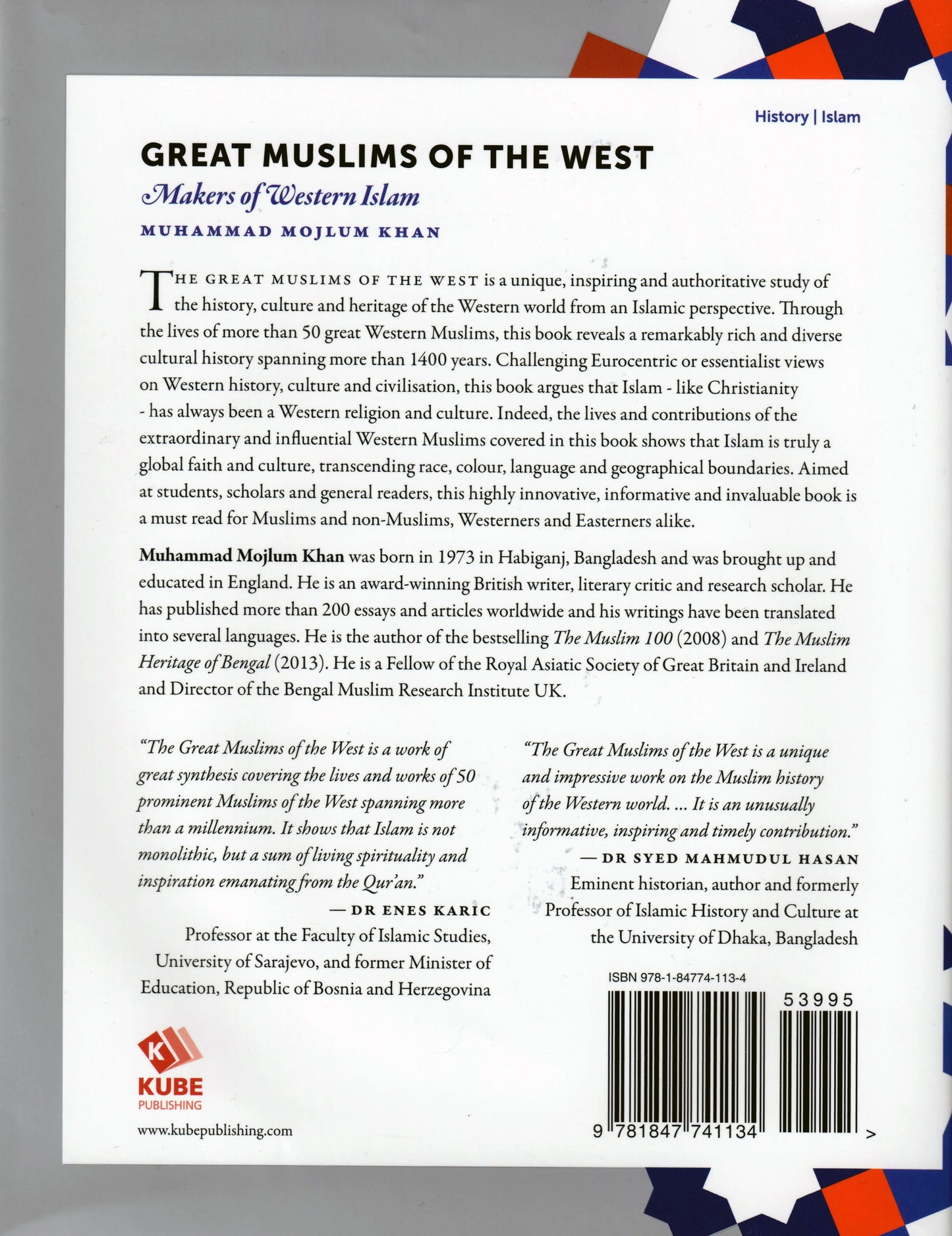 Great Muslims Of The West (Makers Of Western Islam) - Hardback