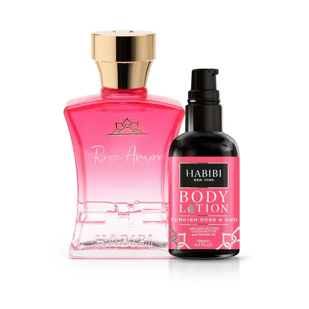 ROSE AMOR | FOR HER EDP 2.5 FL. OZ. & BODY LOTION FL. 4 O.Z book cover