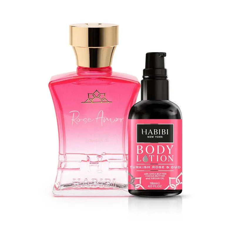 ROSE AMOR | FOR HER EDP 2.5 FL. OZ. & BODY LOTION FL. 4 O.Z book cover