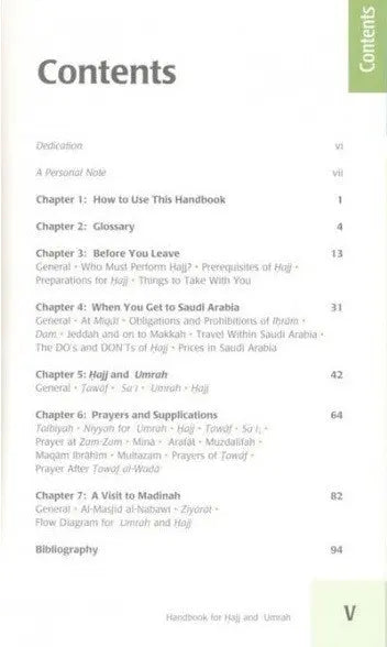Handbook for Hajj and Umrah