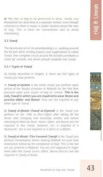 Handbook for Hajj and Umrah