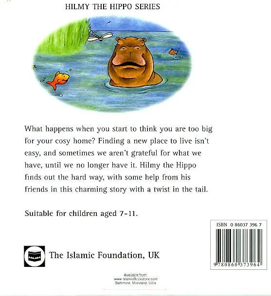 Hilmy the Hippo Learns to be Grateful Kube Publishing