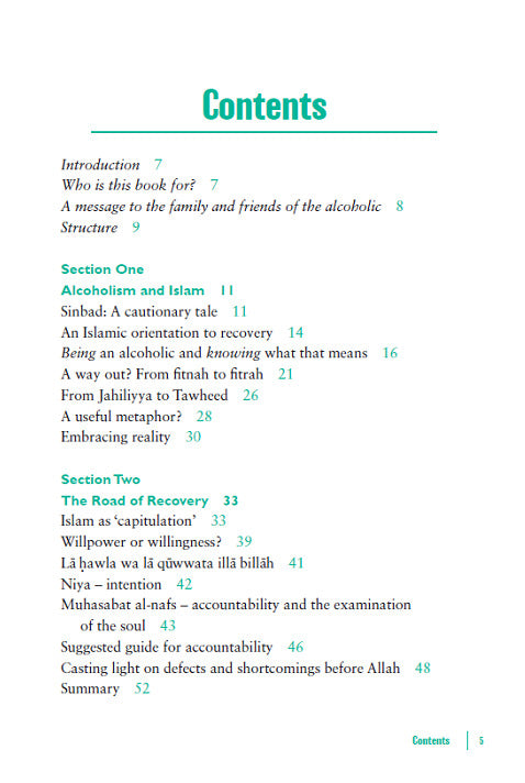 Hope for the Muslim Alcoholic: Twelve Step Recovery in the Light of Islam Taha Publishers