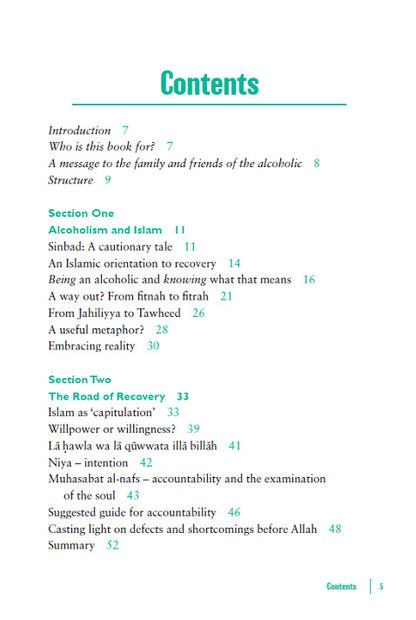 Hope for the Muslim Alcoholic: Twelve Step Recovery in the Light of Islam Taha Publishers