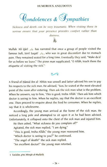 Humorous Anecdotes: From The Lighter Side of Islamic History (Volume 1)