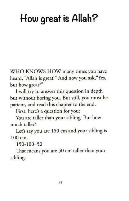 I Wonder About Allah (Book One)