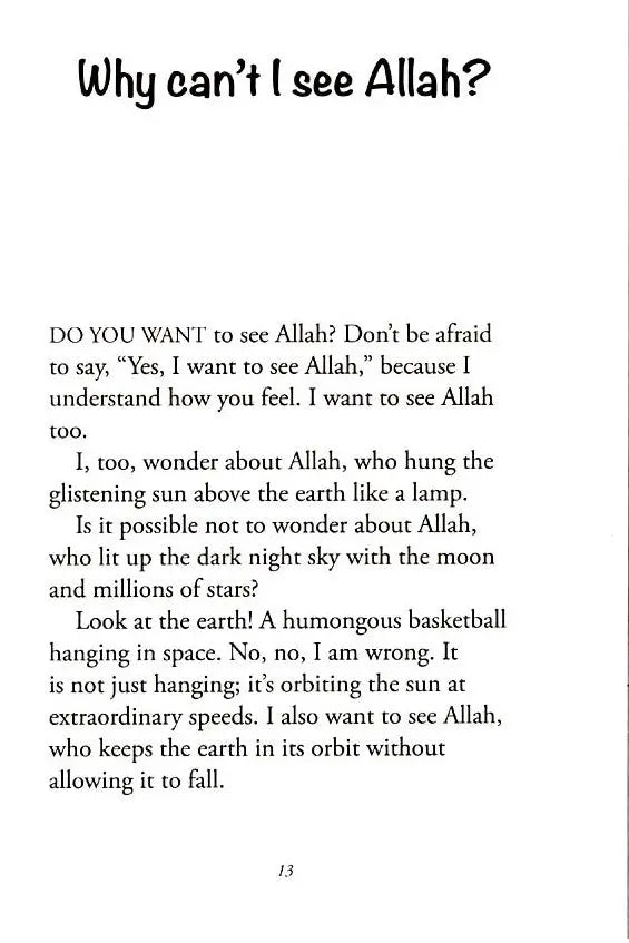 I Wonder About Allah (Book One)