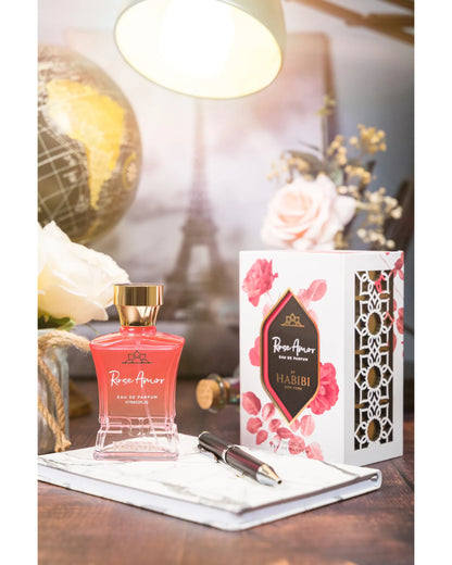 ROSE AMOR | FOR HER EDP 2.5 FL. OZ. & BODY LOTION FL. 4 O.Z book cover
