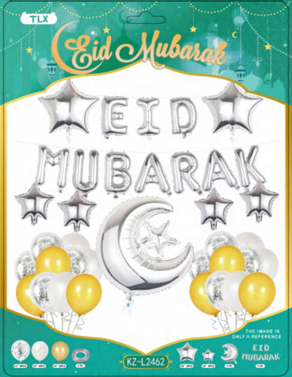Eid Mubarak - Balloon Party Sets